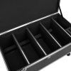 ROADINGER Flightcase 4x Multiflood IP 18x10W RGBW Wash CRMX with wheels