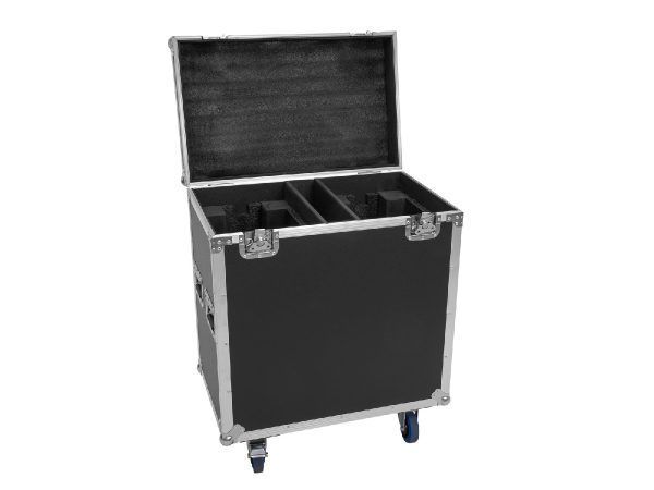 ROADINGER Flightcase 2x TMH-S400 with wheels