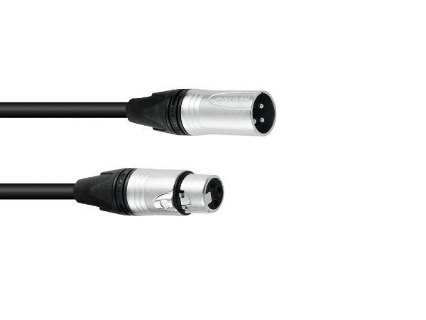 SOMMER CABLE XLR cable 3-pin 10m bk Neutrik