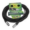 SOMMER CABLE XLR cable 3-pin 10m bk Neutrik