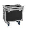 ROADINGER Flightcase 2x TMH-B120 with wheels