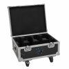 ROADINGER Flightcase 4x AKKU MBT-3 with wheels and charging function