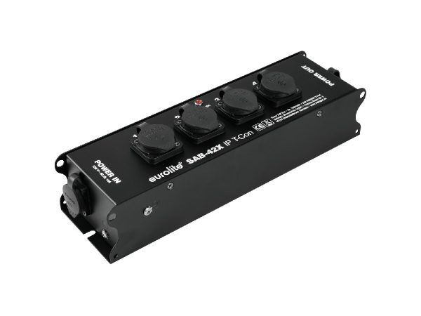 EUROLITE SAB-42X IP T-Con Power Split Box
