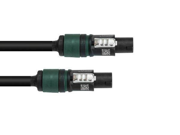 PSSO Speaker cable Speakon 4x2.5 0.5m bk