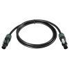 PSSO Speaker cable Speakon 4x2.5 0.5m bk