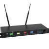 OMNITRONIC UHF-604 4-channel Wireless Mic System 520-554 MHz