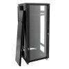 ROADINGER SSC-24 Steel Cabinet with Glass Door 24U