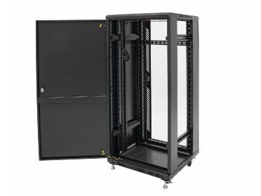 ROADINGER SSC-24 Steel Cabinet with Glass Door 24U