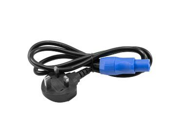 EUROLITE P-Con Power Cable 3x 1.0mm2 1.2m with UK Plug