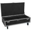 ROADINGER Flightcase 8x AKKU IP Pixel Tube 360° PRO CRMX with charging function and wheels