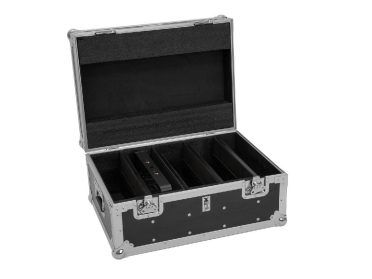 ROADINGER Flightcase 4x IP PIX Strobe RGB CW+WW