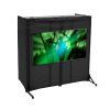 OMNITRONIC Mobile DJ Stand DJTV-1 incl. Cover