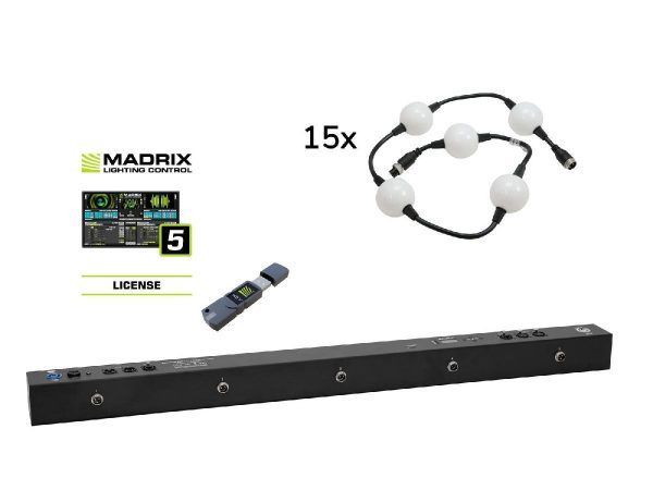 EUROLITE Set Pixel Ball 360° incl. Madrix Start