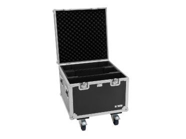 ROADINGER Flightcase PRO 2x IP Mega SWING with wheels